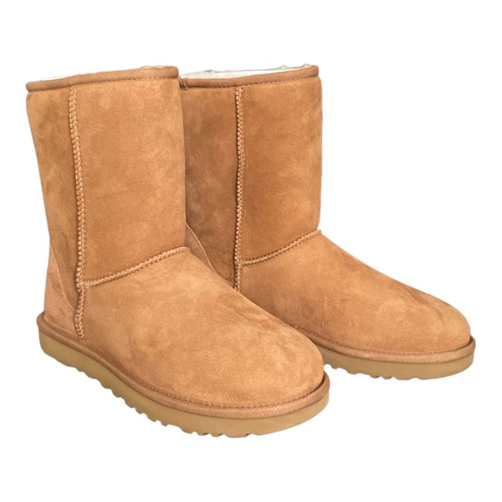 UGG Australia Women's Suede Classic Short II Pull On Boots, 1016223 - Chestnut